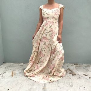 NWT Reformation Constance Dress Edith Print Size L